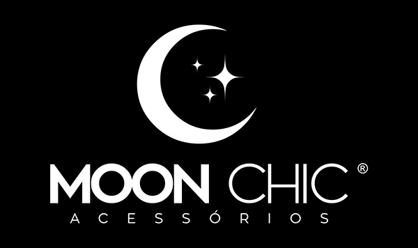 Logotipo Moon Chic Negativo