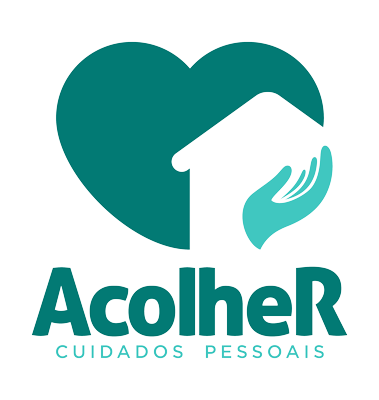 Acolher Cuidados Pessoais - Logotipo Vertical